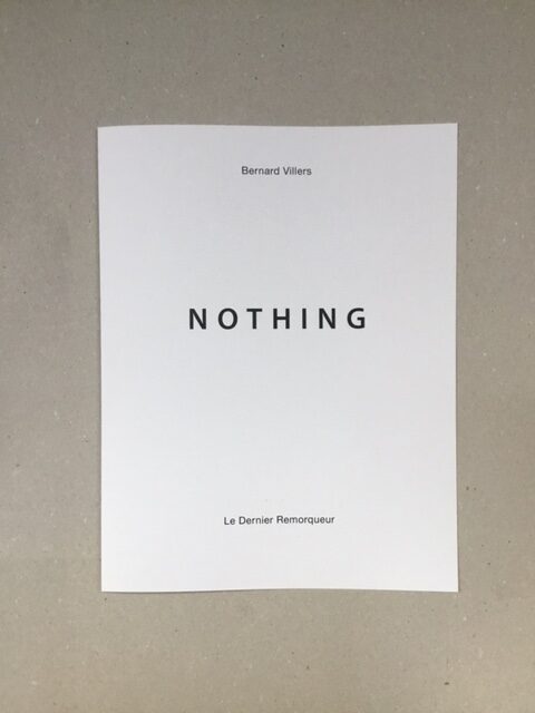 NOTHING  NO THING